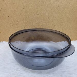 Tupperware Gray Heat and Serve Bowl- 6 1/4 Cup Capacity